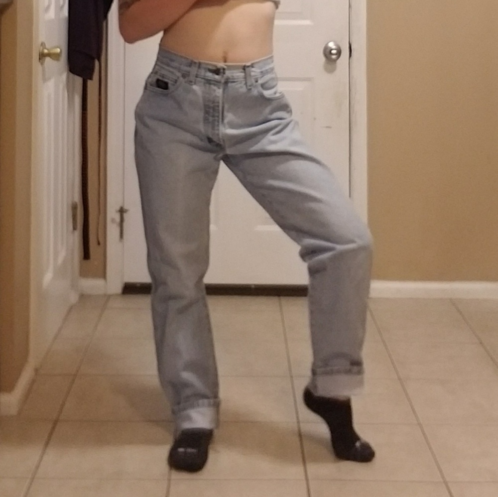 High waisted Harley Davidson Jeans - Picture 7 of 8